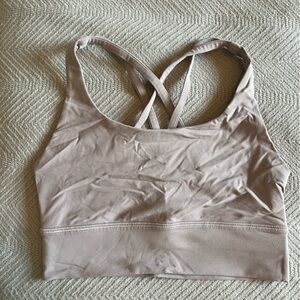 Lululemon - Women's Light Pink Sports Bra